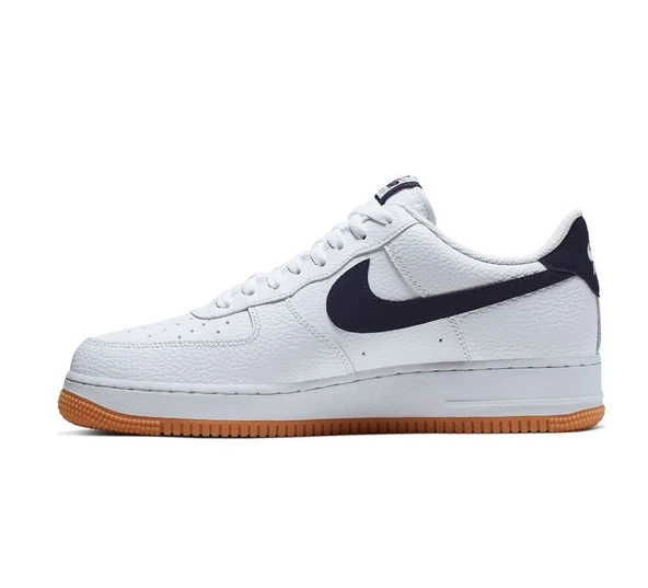 Nike Air Force 1 07 Low White Obsidian Gum - Resim 5