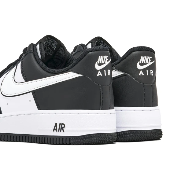 Nike Air Force 1 07 Low White Swoosh Panda - Resim 4