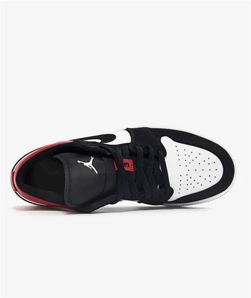 Nike Air Jordan 1 Low Black Toe - Resim 3