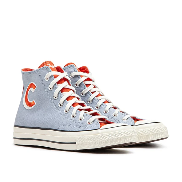 Converse Converse Chuck 70 High Letterman Heirloom Silver & Nomadic Rust - 2
