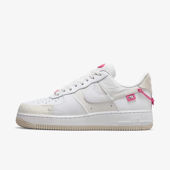 Nike Air Force 1 07 LX Pink Bling Womens - Resim 6