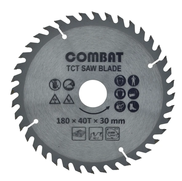 Combat TCT 115 mm Sunta Kesme Testeresi Elmaslı 40 Diş 115X40TX22.2 Mm