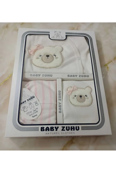 Ayıcıklı 5'li hastane çıkış set