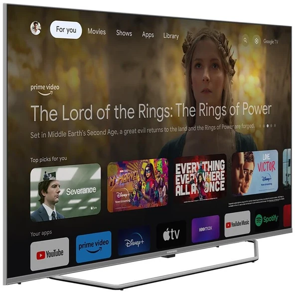 Grundig Rıo 43 GHU 8900 S 4K 43" Uydu Alıcılı Google Smart LED TV - 2