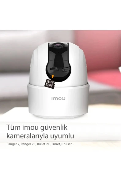 Imou 128 GB Micro SDXC Hafıza Kartı / Class 10,U3,V30 - Video Kayıt Ekipmanlarıyla Uyumlu (ST2-128-S1) - 2