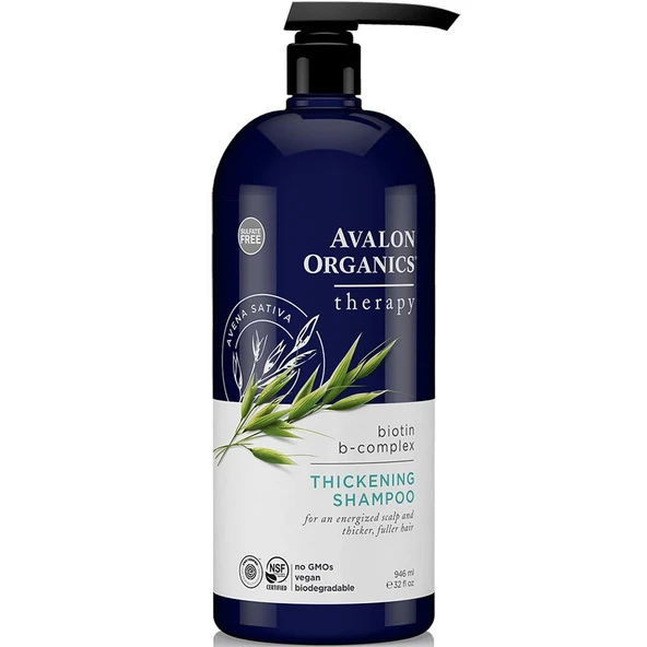 Avalon Organics Biotin B Kompleks Şampuan 946ML