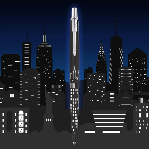 Parker Jotter SE New York City CT Tükenmez Kalem Siyah (2187554) - 2