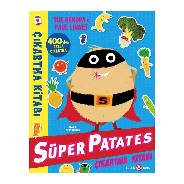 Süper Patates Çıkartma Kitabı