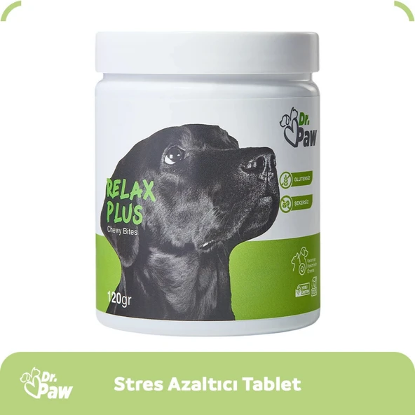 Relax Plus: Köpekler için Glütensiz ve Şekersiz Stres Azaltıcı Çiğnenebilir Tablet (120 gr) - 2