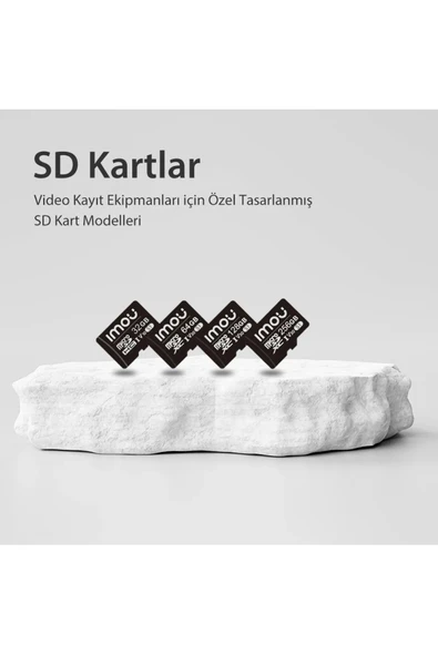Imou 128 GB Micro SDXC Hafıza Kartı / Class 10,U3,V30 - Video Kayıt Ekipmanlarıyla Uyumlu (ST2-128-S1) - 3