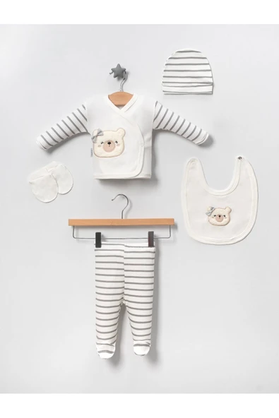 Ayıcıklı 5'li hastane çıkış set