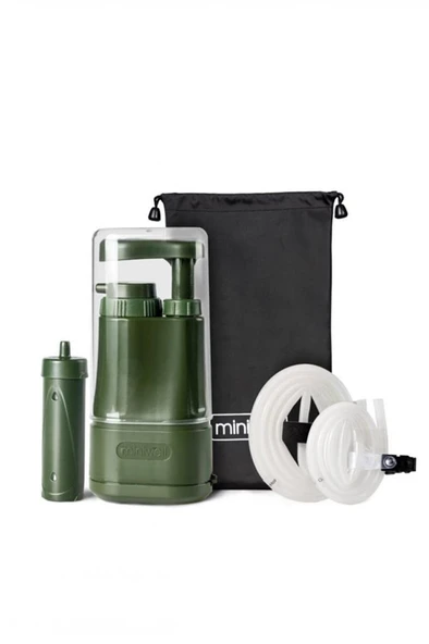 Miniwell L610 Pompalı Portatif Kamp Su Filtresi (3 Filtreli)