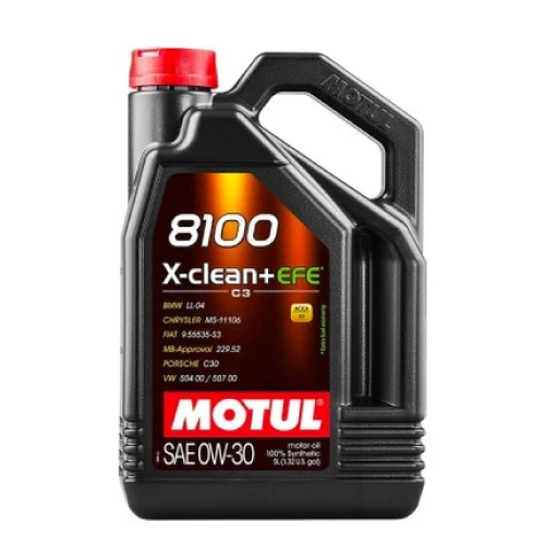 MOTUL 8100 X-CLEAN+ EFE 0W-30 5L