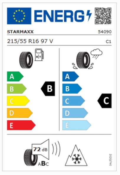 Starmaxx Maxx Out ST582 215/55R16 97V RF M+S 3PMSF Oto 4 Mevsim Lastiği (Üretim Yılı: 2024) - Resim 2