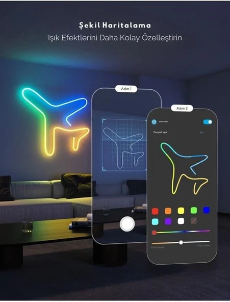 Govee Neon LED Şerit 2.Nesil (5M)-Beyaz - 2