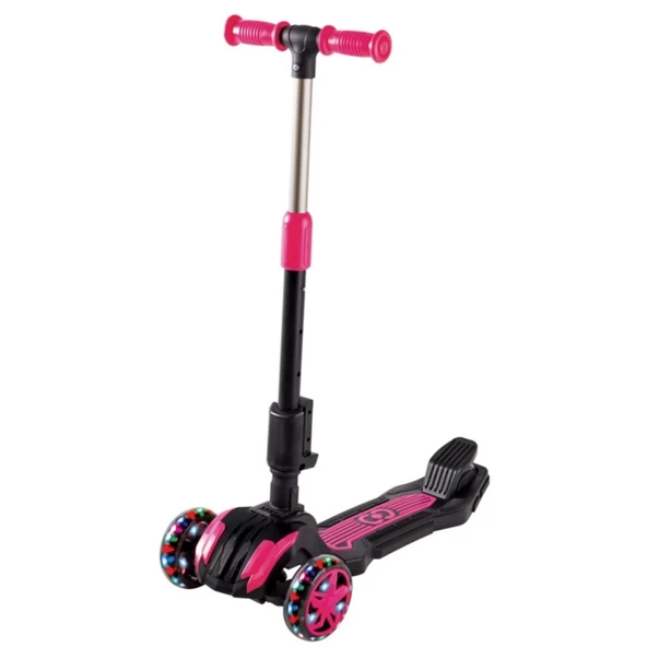 Nessiworld Cool Wheels Combo Oturaklı Scooter Pembe - 1