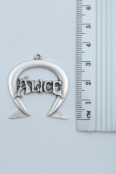 Alice Gümüş Kaplama Düz Zincir Kolye - Resim 3