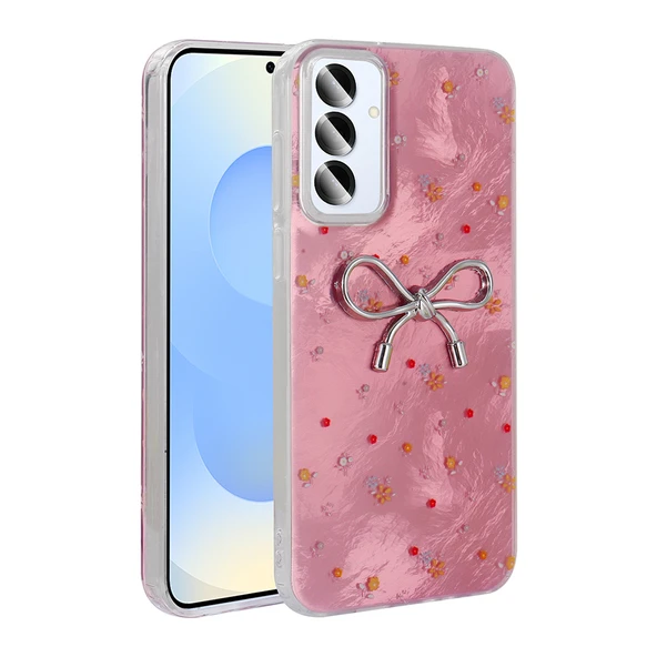 Galaxy S24 FE Kılıf Kamera Korumalı Figürlü Zore Ponti Silikon Kapak