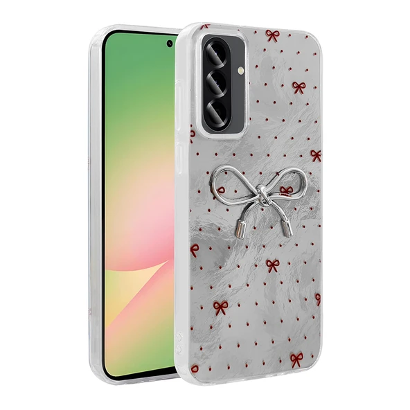 Galaxy A56 Kılıf Kamera Korumalı Figürlü Zore Ponti Silikon Kapak