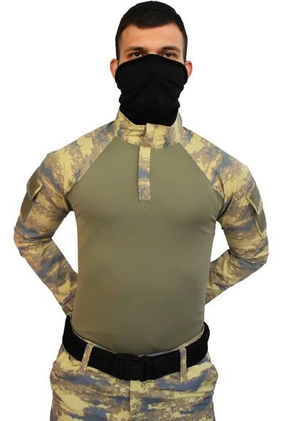 ASKERİ KAMUFLAJ COMBAT TİŞÖRT HAVACI NANO KOMBAT - 3