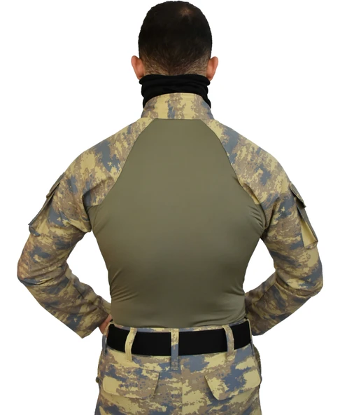 ASKERİ KAMUFLAJ COMBAT TİŞÖRT HAVACI NANO KOMBAT - 4
