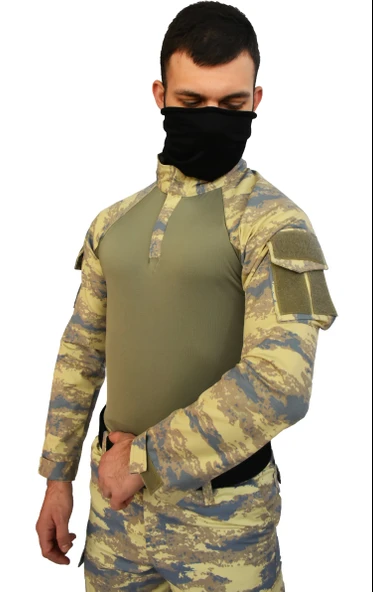 ASKERİ KAMUFLAJ COMBAT TİŞÖRT HAVACI NANO KOMBAT - 2