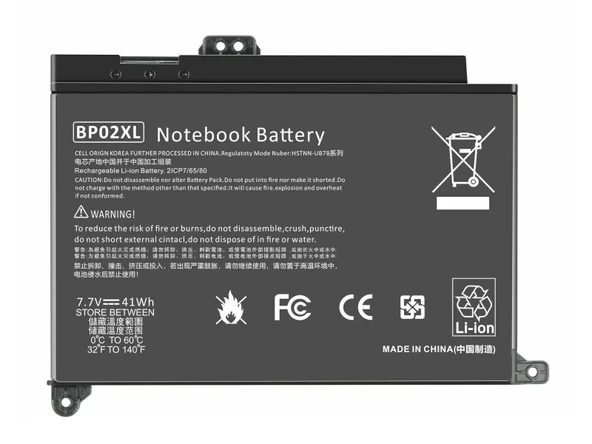 HYPERLIFE Hp Pavilion 15-au, 15-aw, 15-au000, 15-aw000, BP02XL Notebook Bataryasi - Resim 2