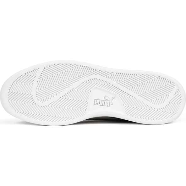 Puma Smash 3.0 Buck 392336-08 Kadın Beyaz Sneaker - 5