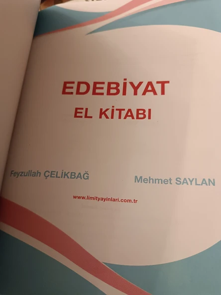 SINAVLARA HAZIRLIK OKULA YARDIMCI EDEBİYAT EL KİTABI FEYZULLAH ÇELİKBAĞ, MEHMET SAYLAN - 3