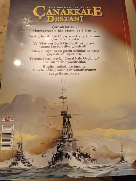 İnsanlığın Savaşı Yendiği Yer / Çanakkale Destanı / Belgesel Çizgi Roman Osman Arslan - 2