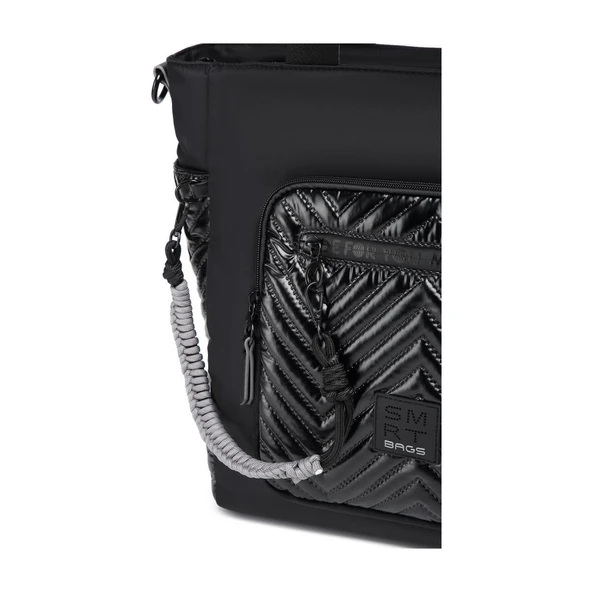 Parlak Kumaş Çapraz Askılı Kadın Omuz Çantası 3246 - Resim 5