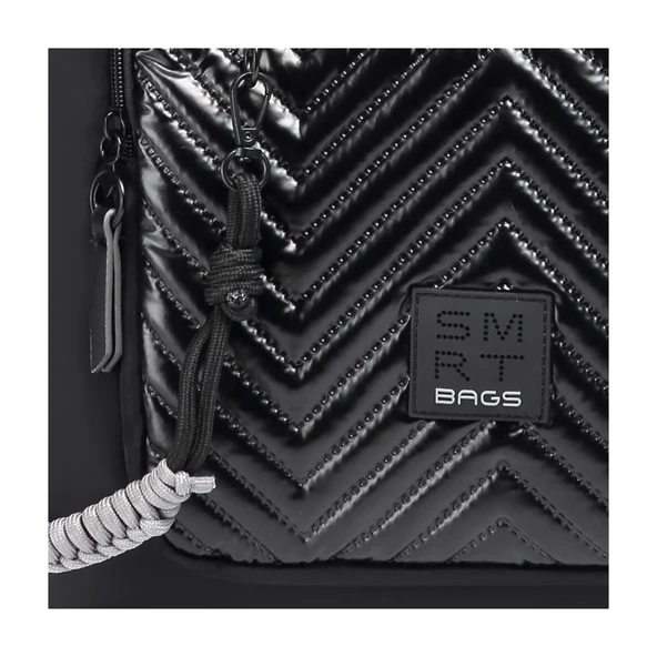 Parlak Kumaş Çapraz Askılı Kadın Omuz Çantası 3246 - Resim 2