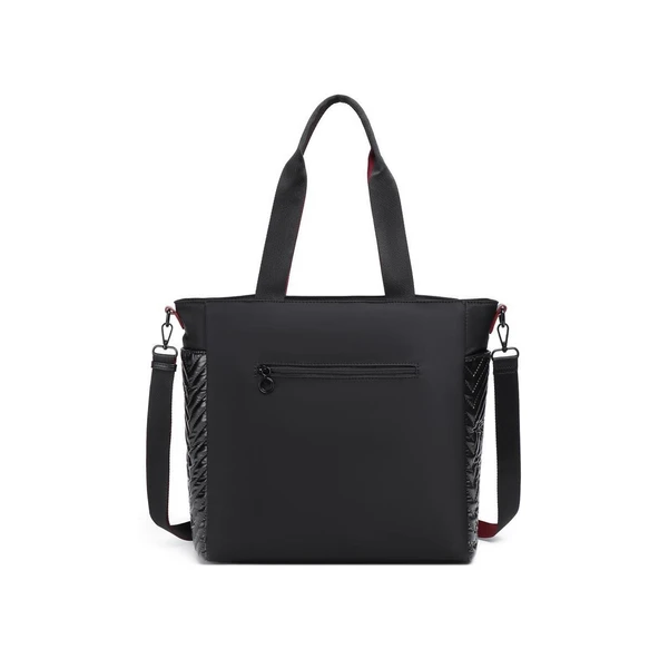 Parlak Kumaş Çapraz Askılı Kadın Omuz Çantası 3246 - 4