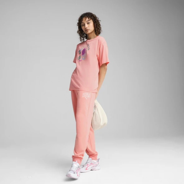 Puma 68508518 Graphics Relaxed Fruity Tee Kadın Spor Tişört - 5