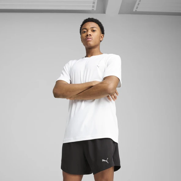 Puma 52655702 Graphics Running Illustratio Erkek Spor Tişört - Resim 3