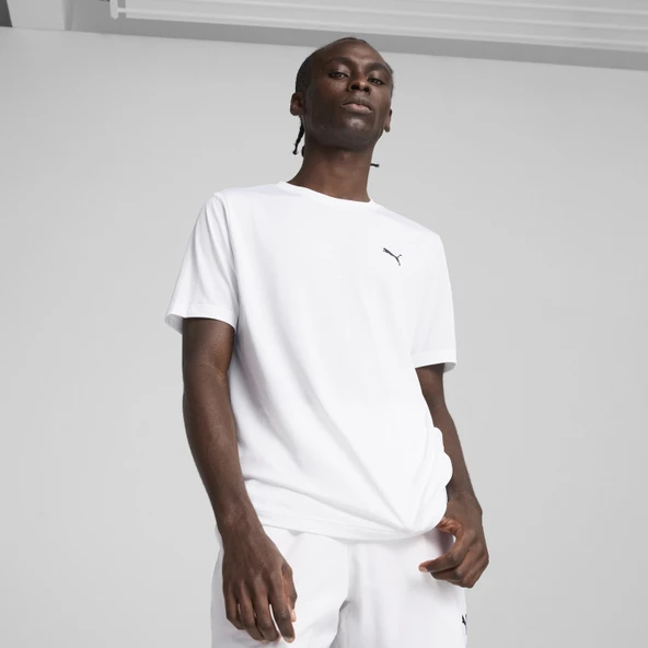 Puma 68254202 Ess Small Logo Poly Tee Unisex Spor Tişört - 3