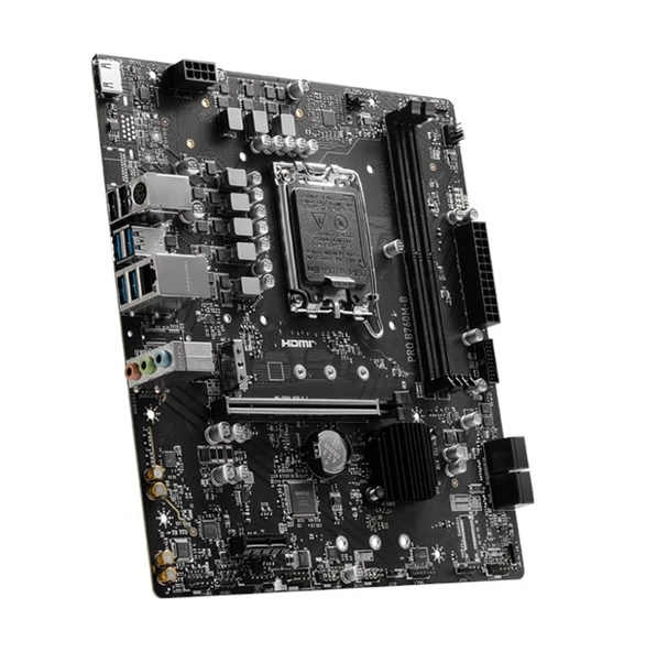MSI Pro B760M-B D4 1700P Vga Hdmi Dp Type-C - 3