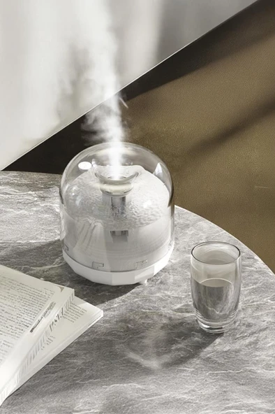 Torima X5 Beyaz Humidifier Hava Nemlendirici Aroma Terapili Buhar Makinesi - 3