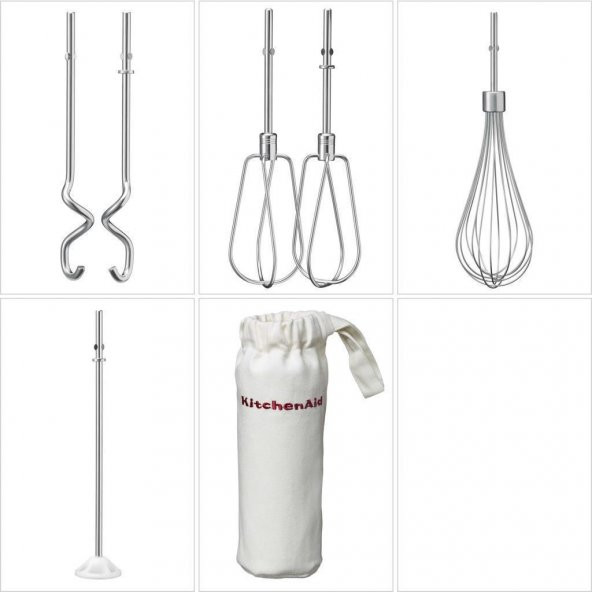 Kitchenaid 5Khm9212eer Empire Red 9 Hızlı El Mikseri - 4
