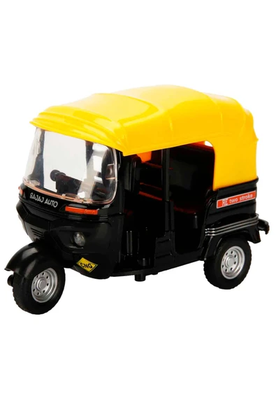 Açık TukTuk Motosiklet 11cm.: Ses ve Işıkla Maceraya Hazır Ol!