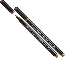Lyra Hi-Quality Art Pen Çizim ve Boyama Kalemi 250-Metallic Gold - Resim 2