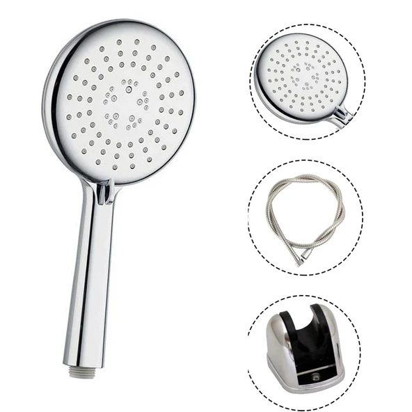 3 Fonksiyonlu Çevirmeli Duş Seti  Venüs Model  Sürgülü Duş Seti  3 Katmanlı Lüks Duş Hortumu