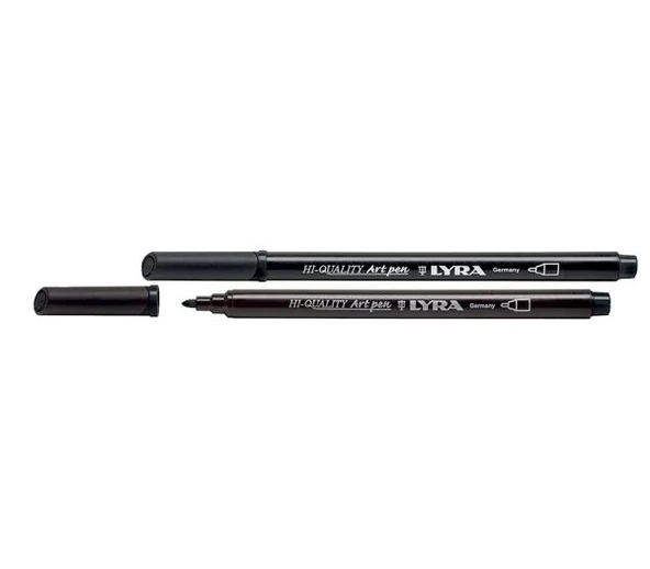 Lyra Hi-Quality Art Pen Çizim ve Boyama Kalemi 099-Black - Resim 2