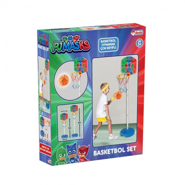 Dede PjMasks Küçük Ayaklı Basketbol Potası - 4