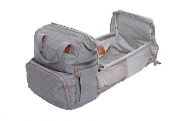 Easebag Fonksiyonlu,Bebek Yataklı Anne & Bebek Bakım Sırt Çantası - 1