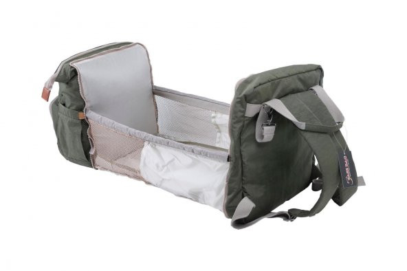 Easebag Fonksiyonlu,Bebek Yataklı Anne & Bebek Bakım Sırt Çantası - 5