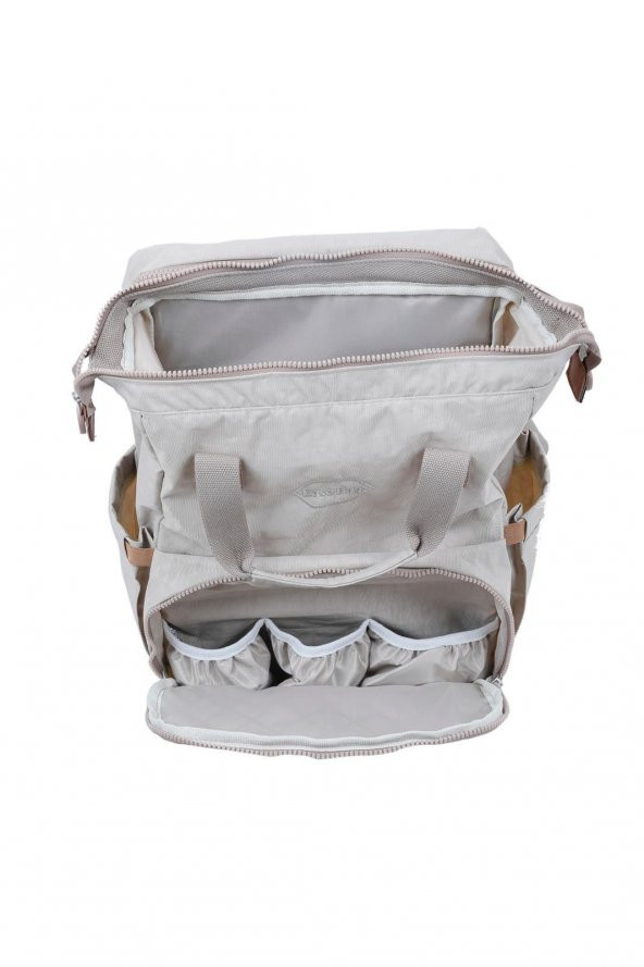 Easebag Fonksiyonlu,Bebek Yataklı Anne & Bebek Bakım Sırt Çantası - 9