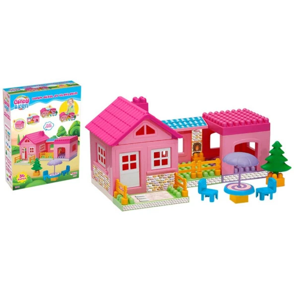 03135 Tek Katlı Ev Blokları 36 Parça -Dede - 2