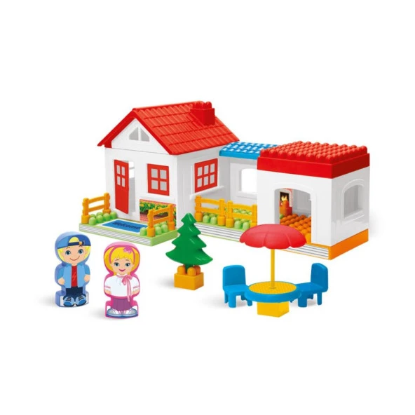 03135 Tek Katlı Ev Blokları 36 Parça -Dede - 4