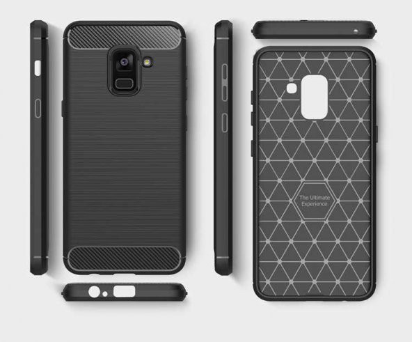 Galaxy A8 Plus 2018 Kılıf Zore Room Silikon Kapak - 7